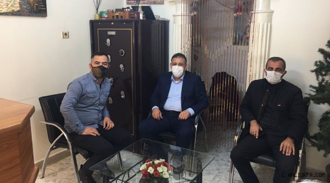 Başkan Şimşek'ten esnafa ziyaret