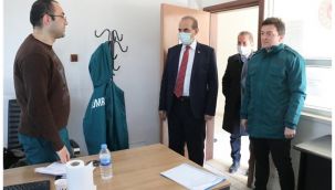 Başkan Yalçınkaya, Gümrük Personellerini Ziyaret Etti