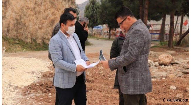 Halfeti kırsalı şantiyeye döndü