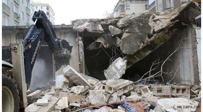 Haliliye’de Metruk Yapılara Geçit Verilmiyor