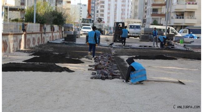 Haliliye'den 5 mahallede yol çalışması