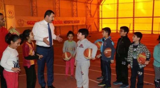 Geleceğin Sporcuları Karaköprü'de Yetişecek