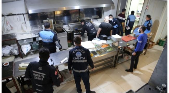 Haliliye Zabıtasından kapsamlı Ramazan denetimi