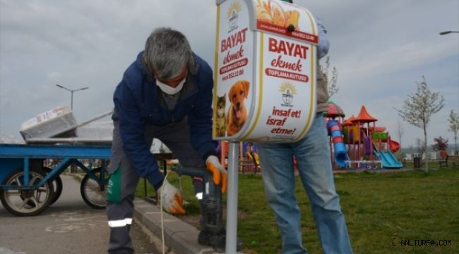 Siverek'te bayat ekmek kutularıyla israfın önüne geçilecek