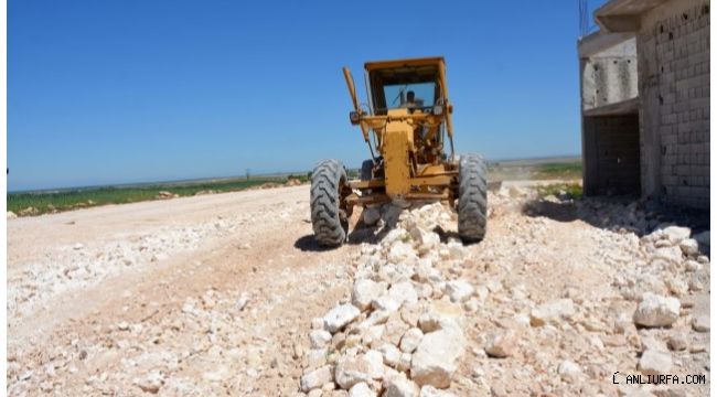 Siverek’te kırsal mahallelerin yol kalitesi artıyor