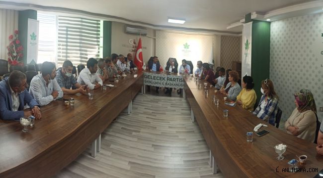 Şanlıurfaspor Yönetimi Gelecek Partisini Ziyaret Etti!