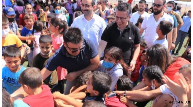 Halfeti'de çocuk şenliği düzenlendi