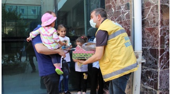 Haliliye'de öğrenciler YKS gününde unutulmadı