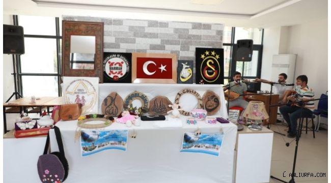 Harran'da el emeği göz nuru ürünler sergilendi