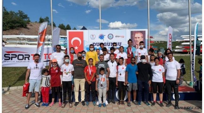 Urfalı gençler Kano yarışlarına damga vurdu