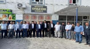 Gelecek Partisi, Bozova’da Esnafın Sorunlarını Dinledi