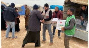 Şanlıurfa'dan Suriye'ye 7 tır insani yardım gönderildi