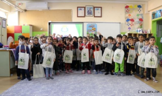 Haliliye’de öğrencilere geri dönüşüm bilinci aşılanıyor