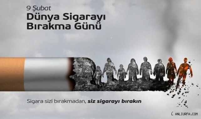 Şanlıurfa'da sigarayı bırakma çağrısı