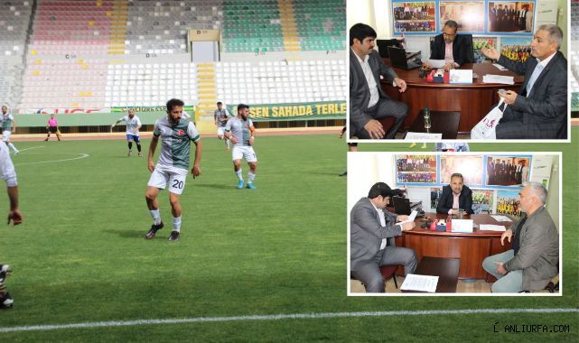 Urfa'da Final maçına sahte evrak damgası!