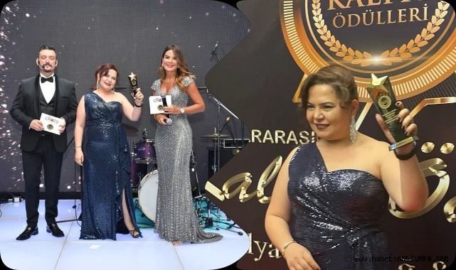 Urfalı Kadın İlişki Koçu Uluslararası Kalite Ödülü aldı