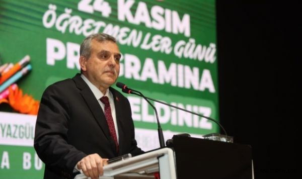 Başkan Beyazgül'den Öğretmenler Günü Mesajı