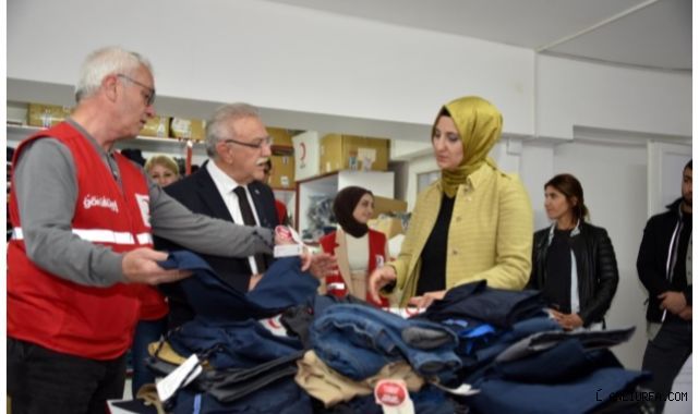 Başkan Çakmak'tan Kızılay'a ziyaret