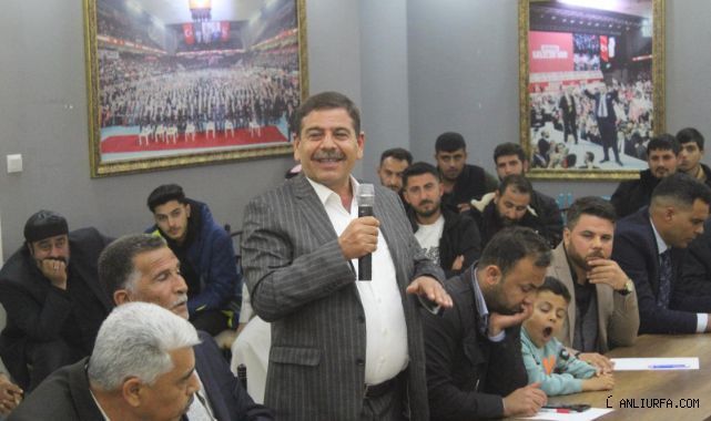 ADAY ADAYI DARA, PARTİSİNİN TANIŞMA TOPLANTISINA KATILDI.