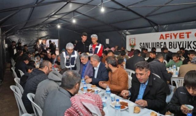 Başkan Beyazgül: 13 ilçede Halil İbrahim Bereketiyle Sofralar Kurduk