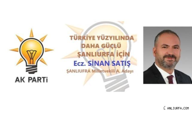 Satış: Yeniden Büyük ve Güçlü Türkiye İçin AK Parti Milletvekili Adayıyım!