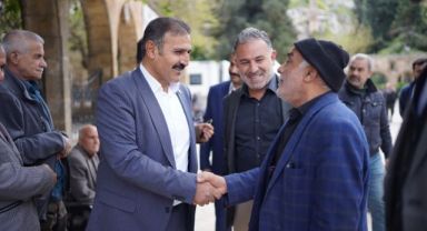 İYİ Parti Adayı Yetim Esnaf Ziyaretinde