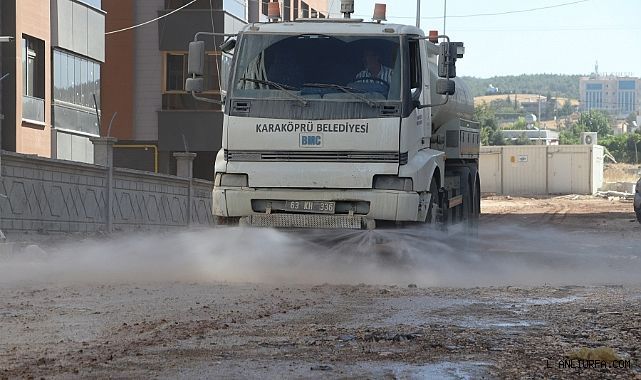 Karaköprü'de Yol Ağı Her Geçen Gün Genişliyor