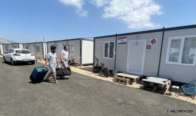 Deprem bölgesindeki illerde öğretmenlerin barınması için konteynerler hazırlanıyor