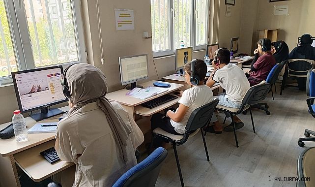 Öğrencilerin alternatif ders çalışma ortamı Karaköprü Kütüphanesi