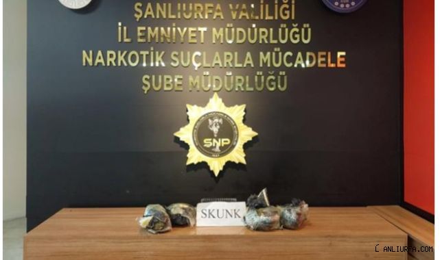 Şanlıurfa'da uyuşturucu operasyonunda 2 şüpheli yakalandı