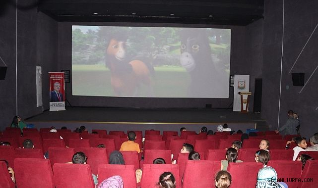 Şanlıurfalı Minik Çocuklar Dijital Sinemayı Çok Sevdi