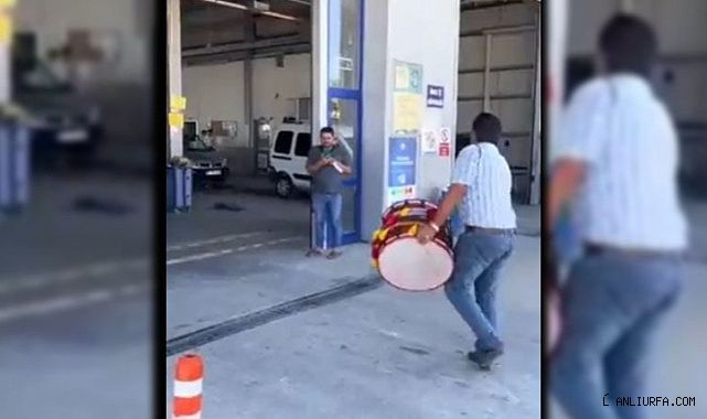 Urfa'da ilginç bir olay daha! Davul ve zurnayla kutlandı!
