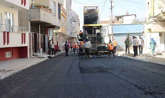 Büyükşehir'den Akçakale Ve Viranşehir'de Asfalt Serimi