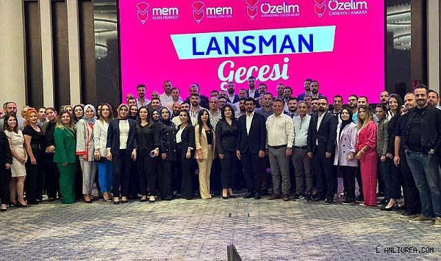 Mem Eğitim Kurumlarından Unutulmaz Lansman Toplantıs