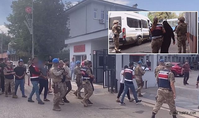 Şanlıurfa'da göçmen kaçakçılarına operasyon! Aralarında kamu görevlisi de var!