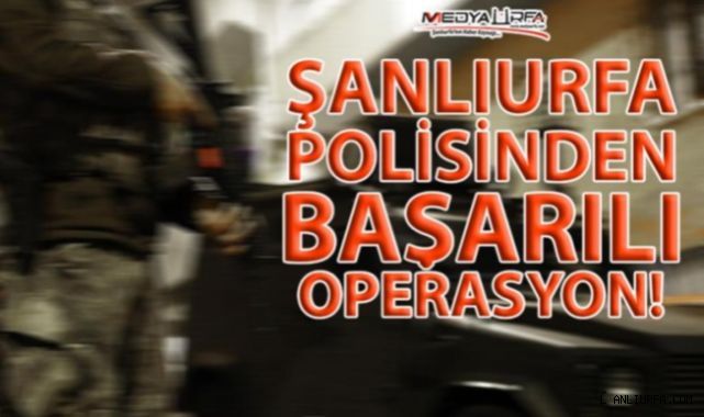 Terör örgütüne Şanlıurfa merkezli büyük operasyon