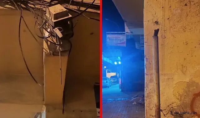Urfa'da hırsızlar kablolara dadandı!