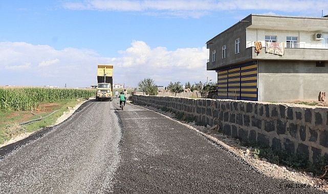 Viranşehir Belediyesi Kırsal Mahallelerde Asfalt atağı başlattı