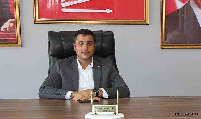 CHP Şanlıurfa İl Başkanı Ferhat Karadağ