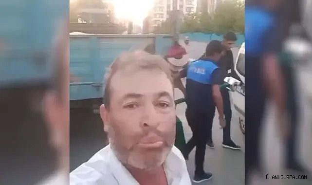Akçakale'de zabıta terazisine el koydu! Çiftçi: Ben karı satmıyorum!