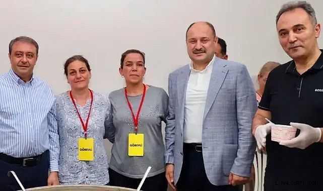 Gülpınar, Alevi Kültür Dernekleri'nin aşure ikramına katıldı!