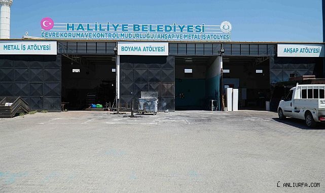 Haliliye Belediyesi Seri Üretim İle Parkları Yeniliyor