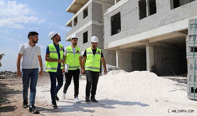 Karaköprü'de Yapı Denetleme Ekipleri Sahadan Ayrılmıyor