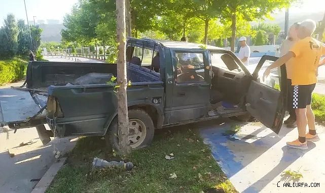 Şanlıurfa'da DSİ Aracı Sporcuların Üzerine Uçtu