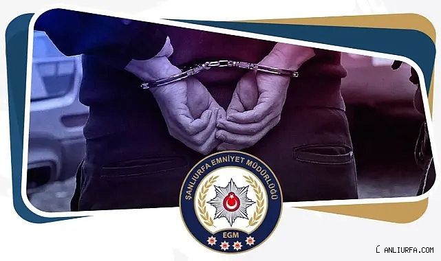 Şanlıurfa'da suç makinesi yakalandı!