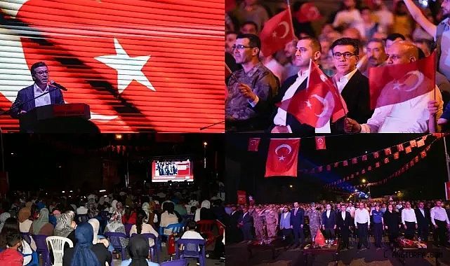 Siverek'te 15 Temmuz Demokrasi ve Milli Birlik Günü etkinlikleri düzenlendi