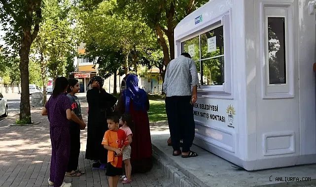 Siverek'te Halk Ekmek Satış Noktaları Hizmete Başladı