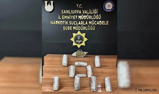 Urfa'da 2 ayrı operasyon! Kilolarca ele geçirildi!