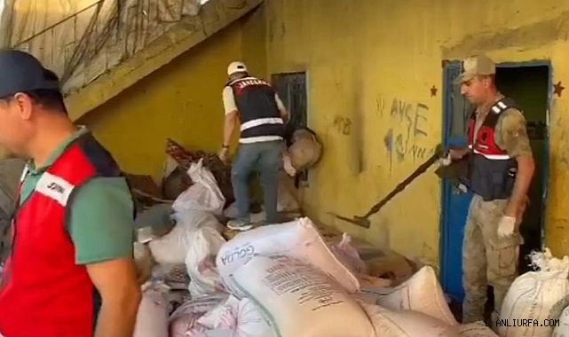 Urfa'da operasyon! Çok sayıda silah ve uyuşturucu ele geçirildi!