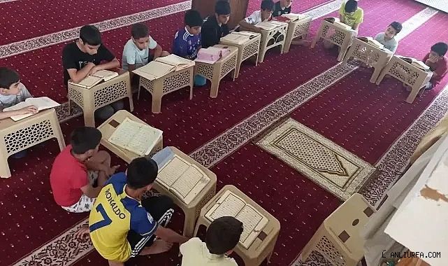 Urfa'daki kurslarda eğitimler sürüyor